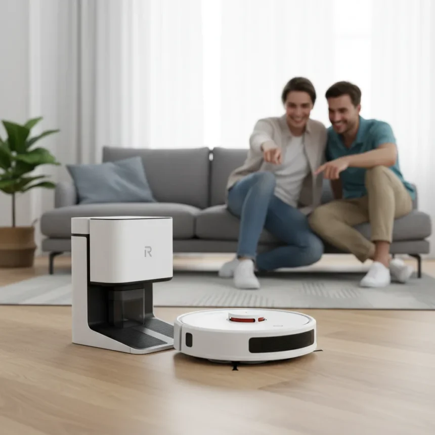 Roborock Qrevo S Pro Targets First-Time Robot Vacuum Buyers — AI-generated illustration