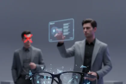 Rokid Glasses Are the AR Smart Glasses Meta Should Fear — AI-generated illustration