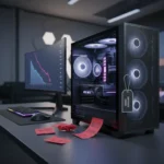 RTX 5070 prebuilt with Ryzen 7 7700X drops $650 via stacked codes — AI-generated illustration