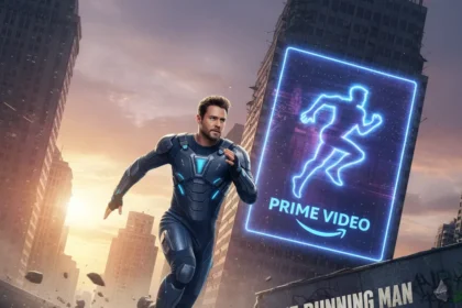 The Running Man on Prime Video is Glen Powell's best action thriller yet — AI-generated illustration