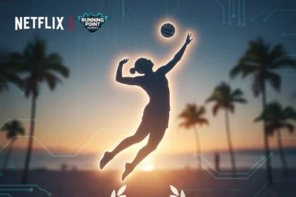 Running Point season 2 honors Niko Mijailovic, LA volleyball star — AI-generated illustration