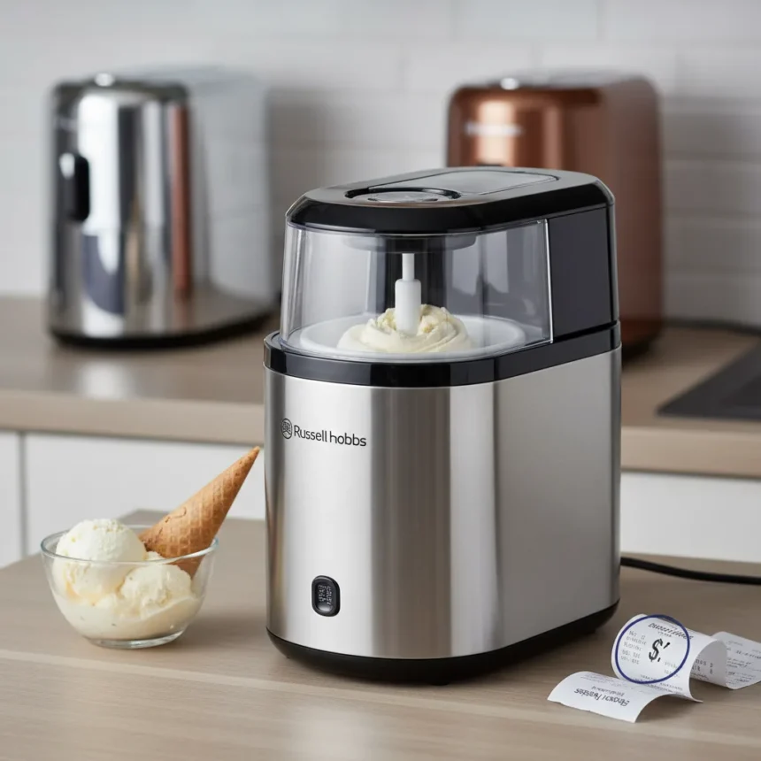 Russell Hobbs ice cream maker beats premium rivals on price