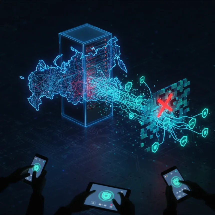 Russia's internet crackdown forces millions toward VPN alternatives
