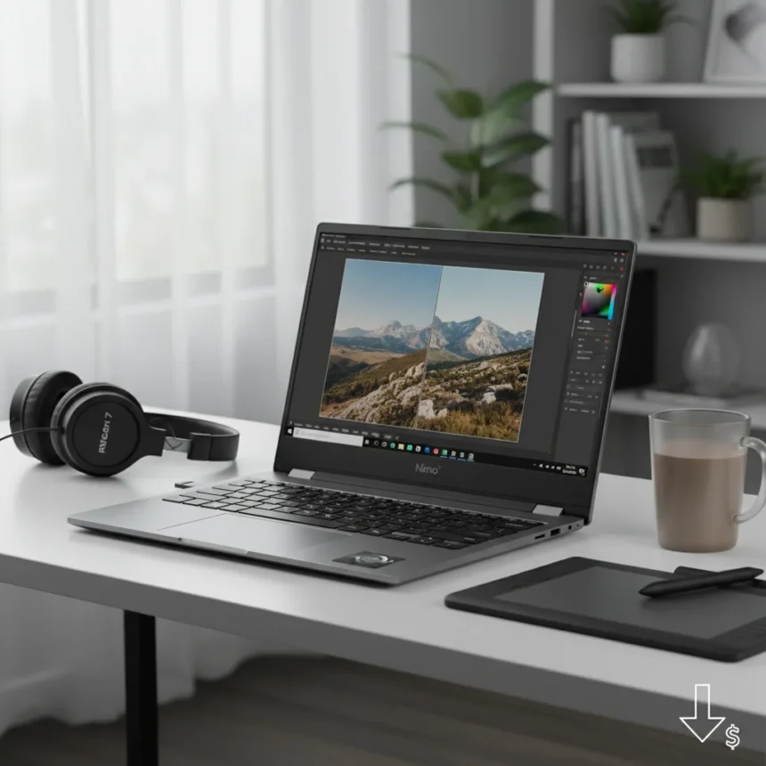 Ryzen 7 laptop deal cuts $1250 for photo editors under $850
