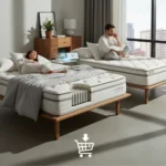 Saatva Memory Foam Hybrid Beats Classic on Comfort — AI-generated illustration