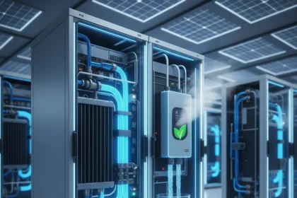 Saltwater cooling could transform data center economics — AI-generated illustration