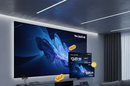 Samsung 2026 TVs Launch: Older Models Hit Record Lows — AI-generated illustration