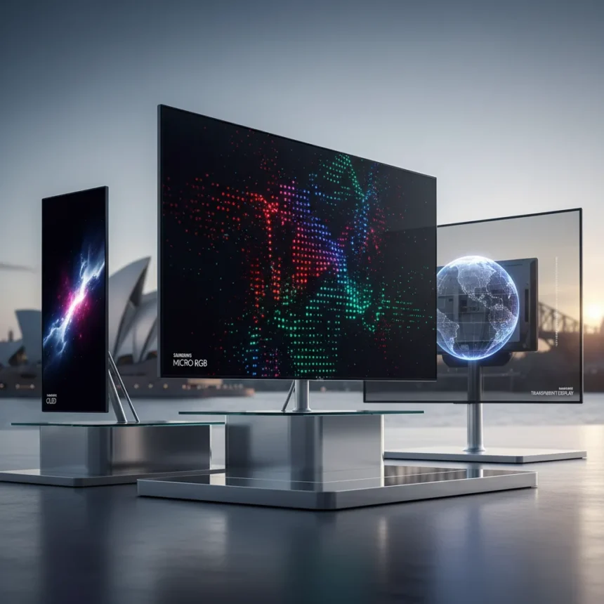 Samsung 2026 Australian TV lineup brings serious upgrades — AI-generated illustration