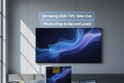 Samsung 2026 TVs trigger record-low prices on older models — AI-generated illustration