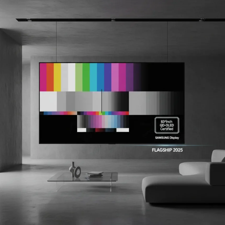 Samsung's 83-inch QD-OLED TV finally has proof it works