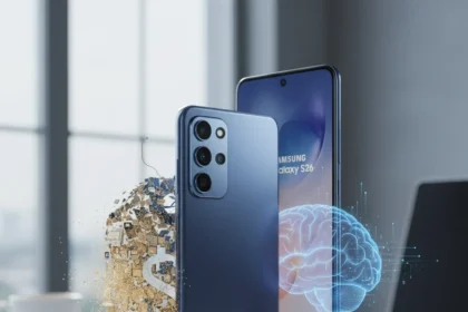 Samsung Galaxy A57 proves mid-range phones can skip the flagship tax — AI-generated illustration