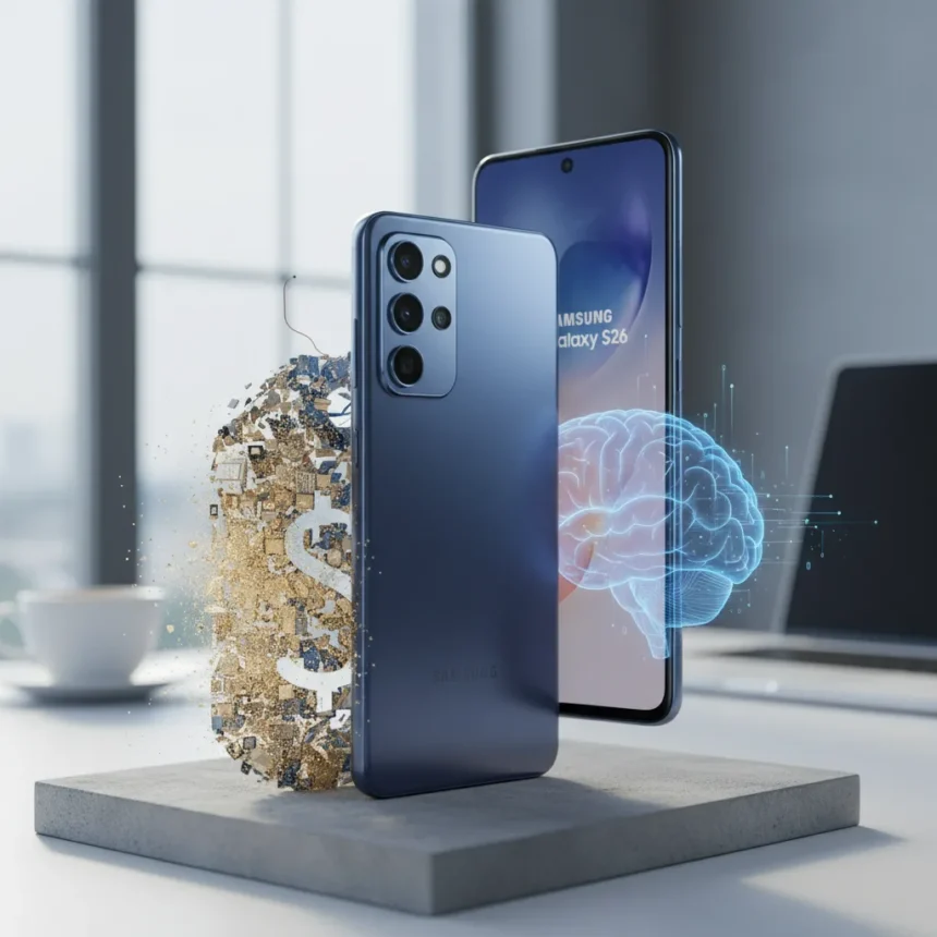 Samsung Galaxy A57 proves mid-range phones can skip the flagship tax — AI-generated illustration