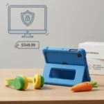 Samsung Galaxy Tab A11+ Kids Edition: $100 Premium for Guardrails — AI-generated illustration