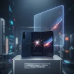 Samsung Galaxy Z TriFold exits after 3 months, new model looms — AI-generated illustration