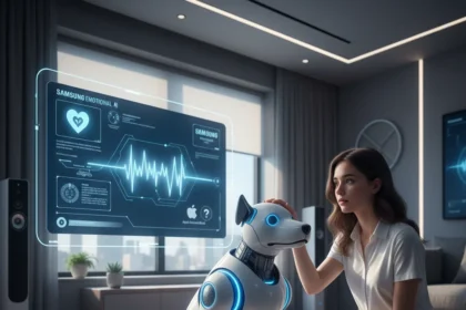 Samsung's pet robot shows the limits of AI home assistants — AI-generated illustration