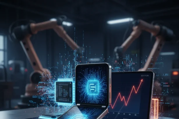 Samsung price hikes hit premium foldables and tablets amid chip shortage — AI-generated illustration