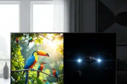 Samsung Q7F QLED delivers vivid colors but struggles in dark rooms
