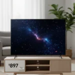 Samsung S85F 55-inch OLED crashes to $897—budget OLED finally affordable — AI-generated illustration