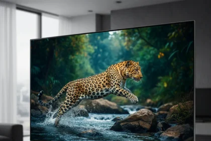 Samsung S90F OLED TV Justifies Its Price With Stunning Picture Quality — AI-generated illustration