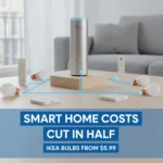 Samsung SmartThings IKEA integration cuts smart home costs in half — AI-generated illustration