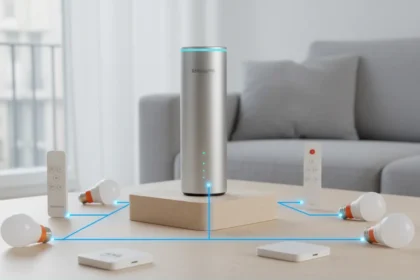 Samsung SmartThings IKEA integration cuts smart home costs in half — AI-generated illustration