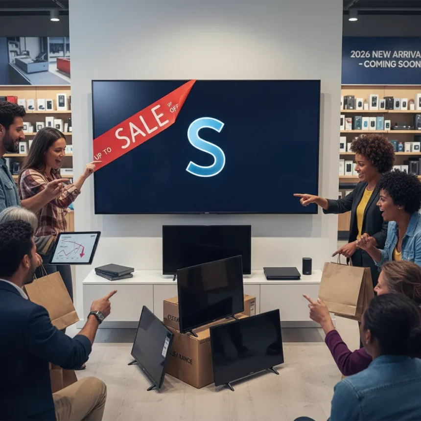 Samsung TV clearance deals slash up to $1,600 off older models — AI-generated illustration