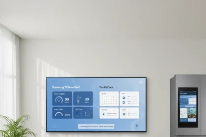 Samsung TV Now Brief update brings Galaxy features to your screen — AI-generated illustration