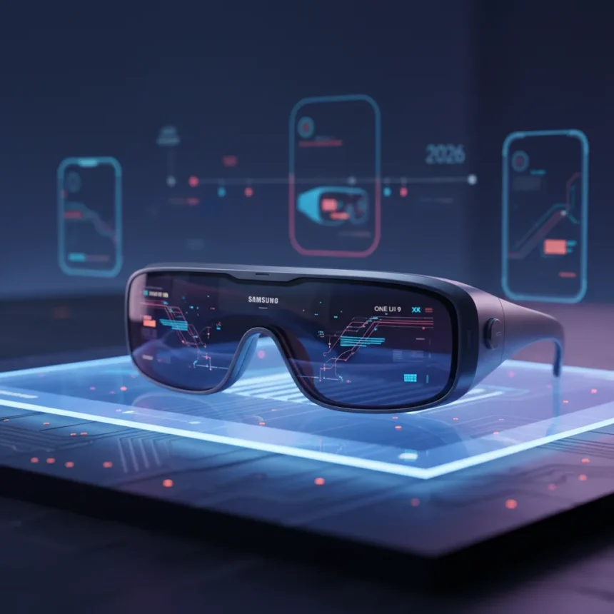 Samsung XR Smart Glasses Are Coming, and One UI 9 Just Proved It — AI-generated illustration