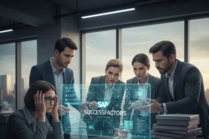 SAP SuccessFactors HR software demands expertise most teams lack — AI-generated illustration
