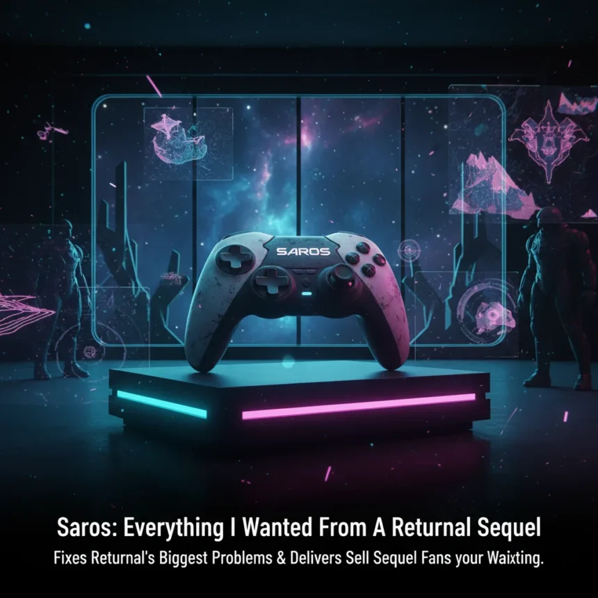 Saros is everything I wanted from a Returnal sequel — AI-generated illustration