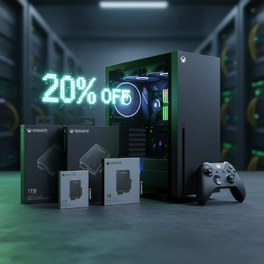 Seagate Xbox Storage Expansion Card Hits Best Prices Yet — AI-generated illustration