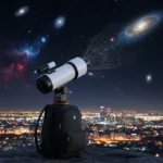 Seestar S30 Pro smart telescope delivers stunning deep-sky views — AI-generated illustration