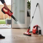 Shark BlastBoss Redefines Cleanup Between Leaf Blowers and Dusters — AI-generated illustration