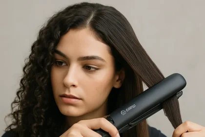 Shark SilkiPro Straight Delivers Shine but Stumbles on Usability — AI-generated illustration