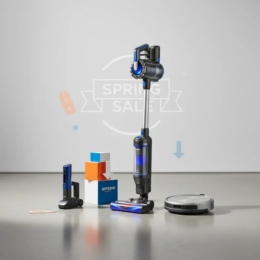 Shark vacuum deals hit 57% off on Amazon this week — AI-generated illustration