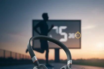 Shokz OpenRun Pro 2 Hit Record Low—Perfect for Marathon Season — AI-generated illustration