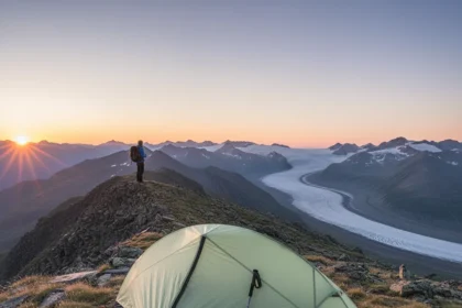 Simond Sprint Wilder Collection: 620g ultralight tent redefines trekking — AI-generated illustration