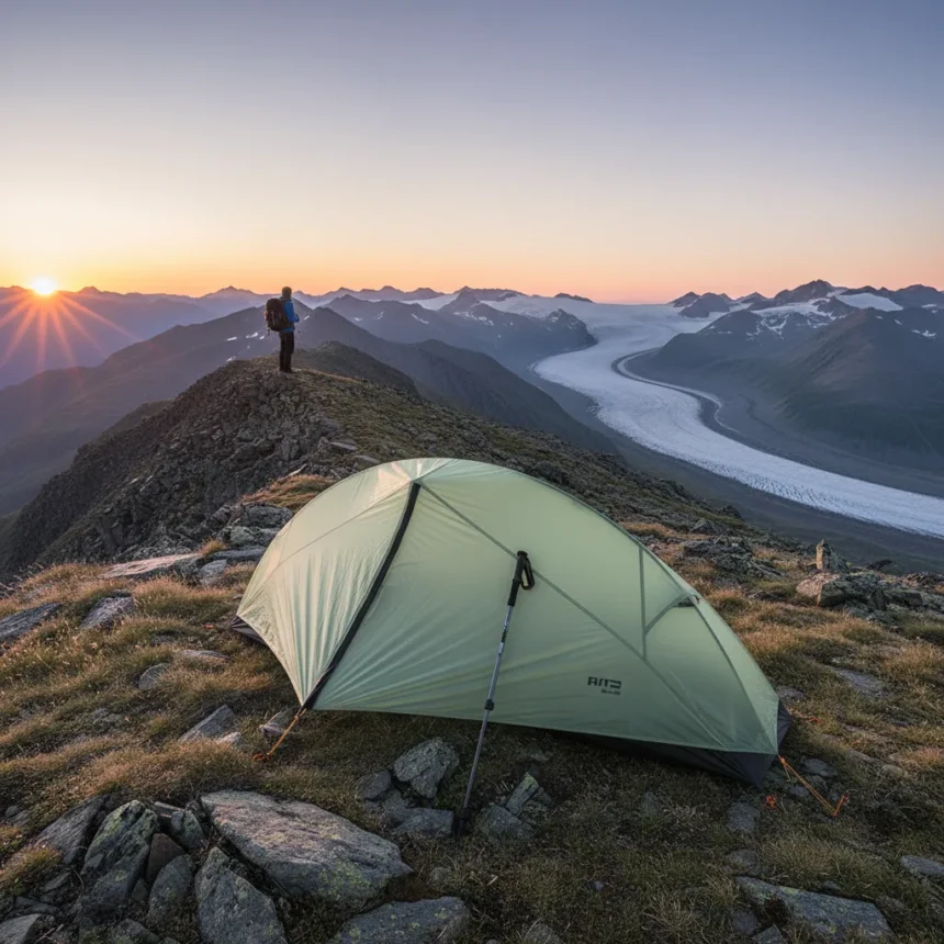 Simond Sprint Wilder Collection: 620g ultralight tent redefines trekking — AI-generated illustration