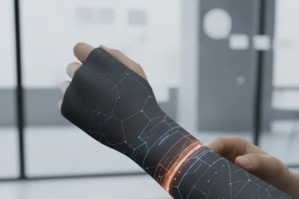 Smart textiles powered by body heat could replace your Apple Watch — AI-generated illustration