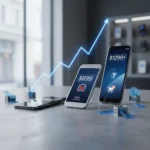 Smartphone prices surge as RAM shortages reshape buying decisions — AI-generated illustration