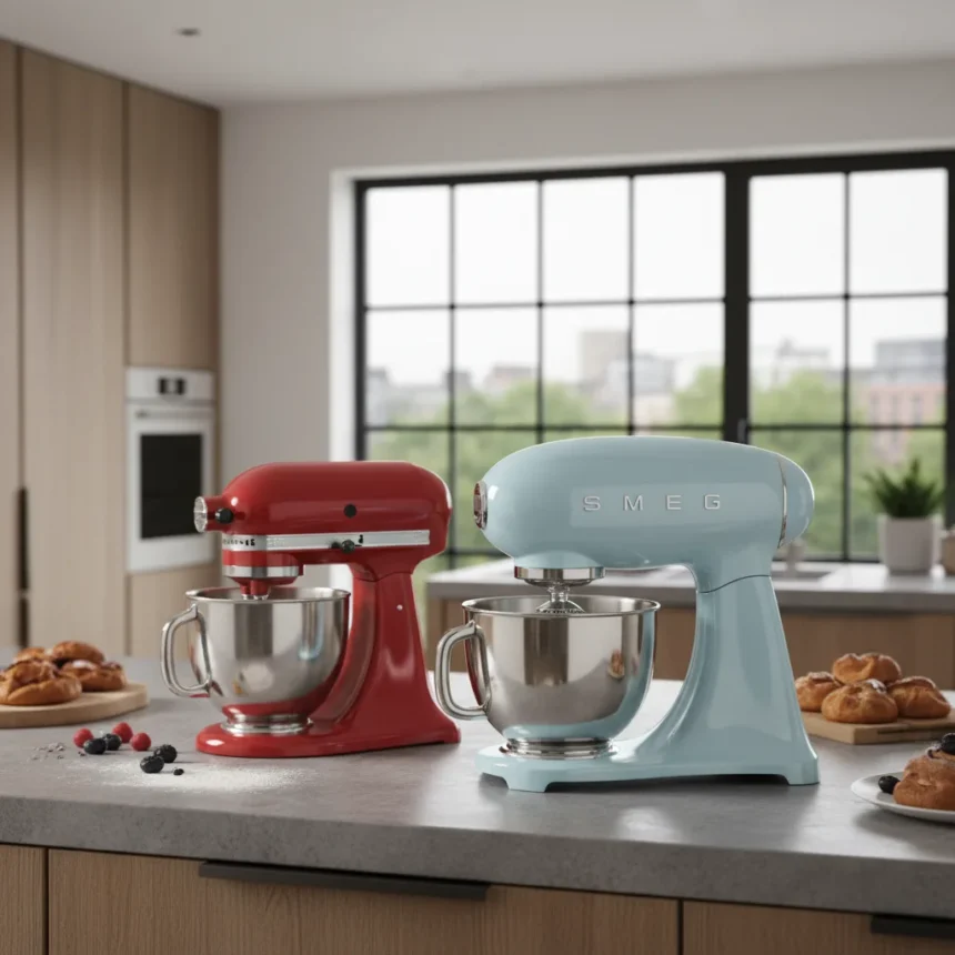 Smeg stand mixer upgrade challenges KitchenAid's dominance