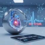 Snoring linked to accelerated heart aging in landmark study — AI-generated illustration