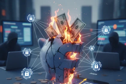 Social media scams cost Americans $2.1 billion in 2025 — AI-generated illustration