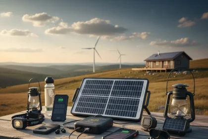 Solar-powered gadgets that actually work without the grid — AI-generated illustration