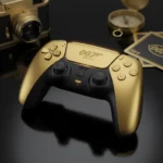 Sony's 007 First Light DualSense Is Gold-Plated Bond Nostalgia — AI-generated illustration