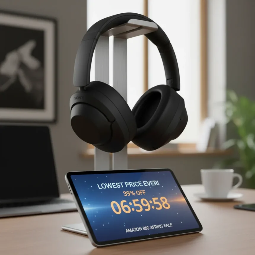 Sony WH-1000XM5 Hits Lowest Price Ever at 39% Off — AI-generated illustration