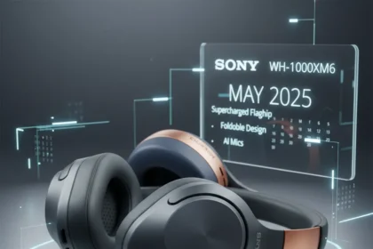 Sony WH-1000XM6 leaks reveal a supercharged flagship coming May 2025 — AI-generated illustration