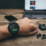 Spotify on Garmin watches: offline listening setup guide — AI-generated illustration