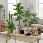 Spring indoor plant care: 5 adjustments your houseplants need now — AI-generated illustration