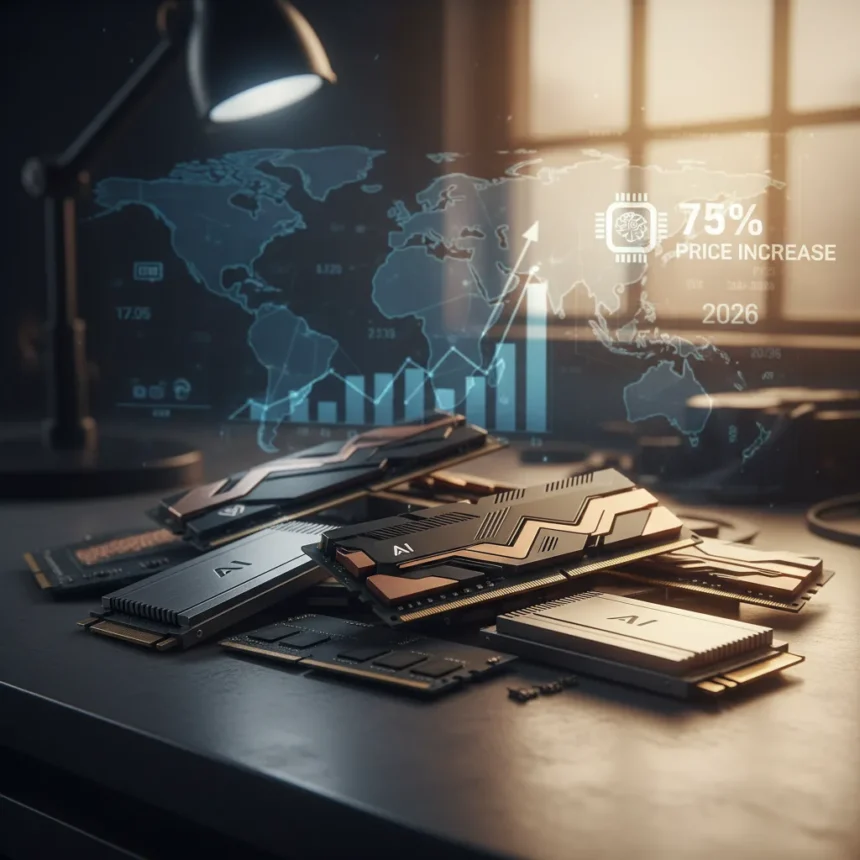 SSD and memory upgrade costs surge up to 75% higher in 2026